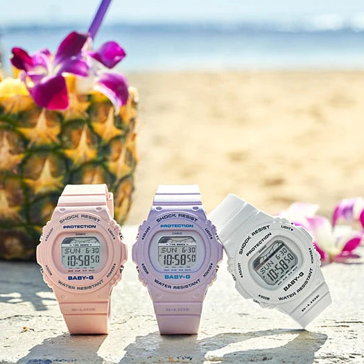 Blx-570-6dr Baby-G Pink Tide - Sporty Elegance For Active Women by i-watch