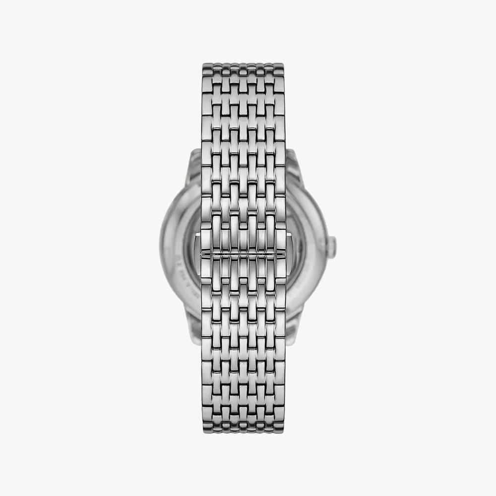 Emporio Armani Women's Silver Watch, Beige Dial | Ar60082 by i-watch
