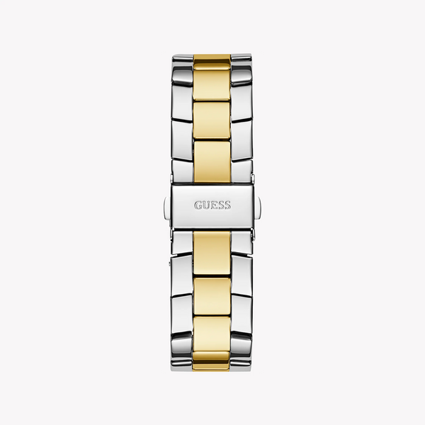 Guess Women's Gold/Silver Watch, White Dial | Gw0771l3 by i-watch