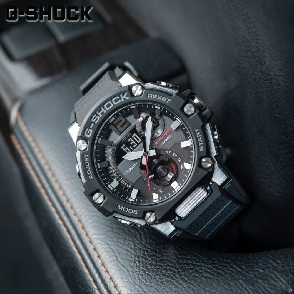 Casio G-Shock Gst-B300-1adr - Rugged Elegance For The Modern Adventurer Men's Watch With Stainless Steel Case And Black Dial by i-watch