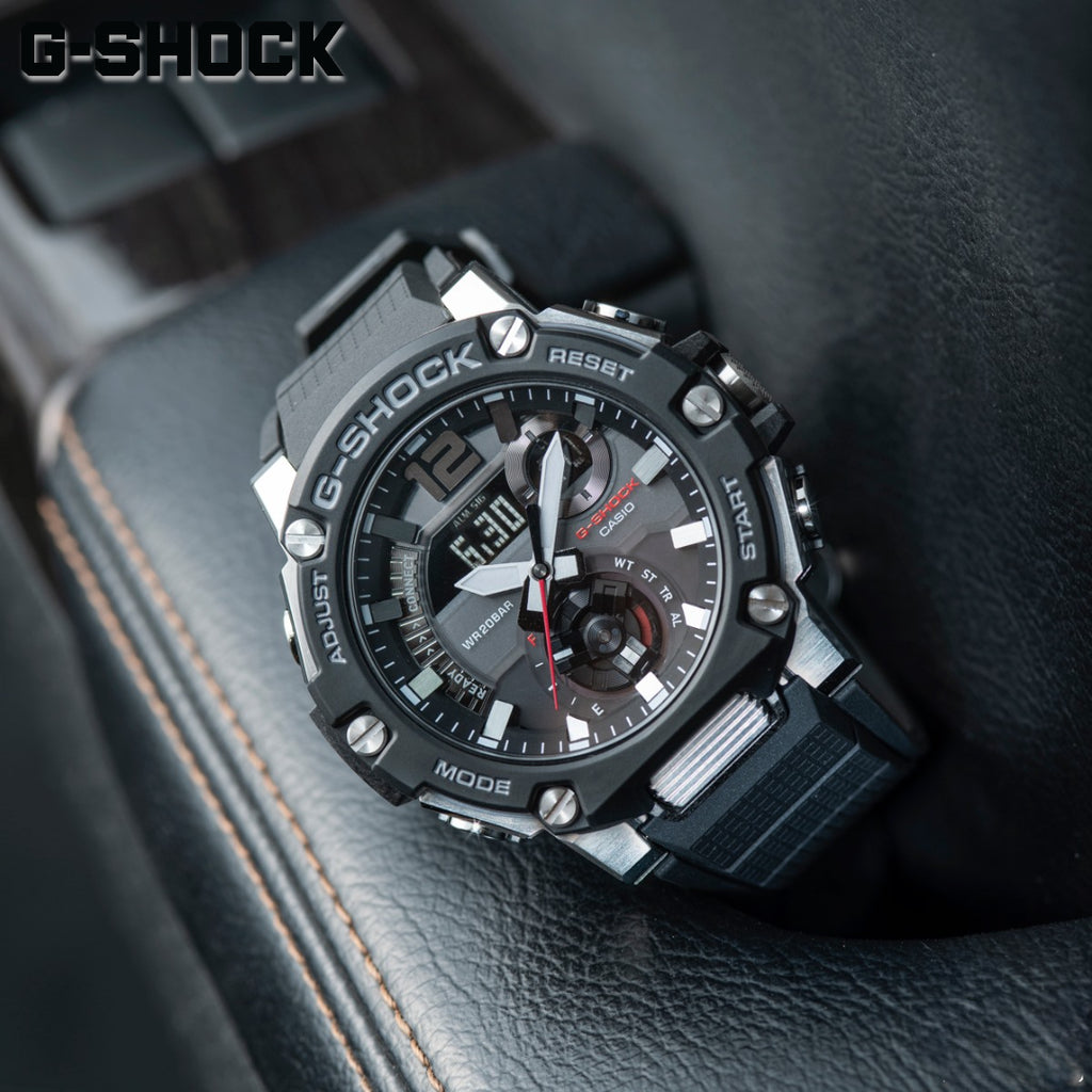 CASIO G-SHOCK GST-B300-1ADR - RUGGED ELEGANCE FOR THE MODERN ADVENTURER Men's Watch with stainless steel case and black dial-i-Watch-2