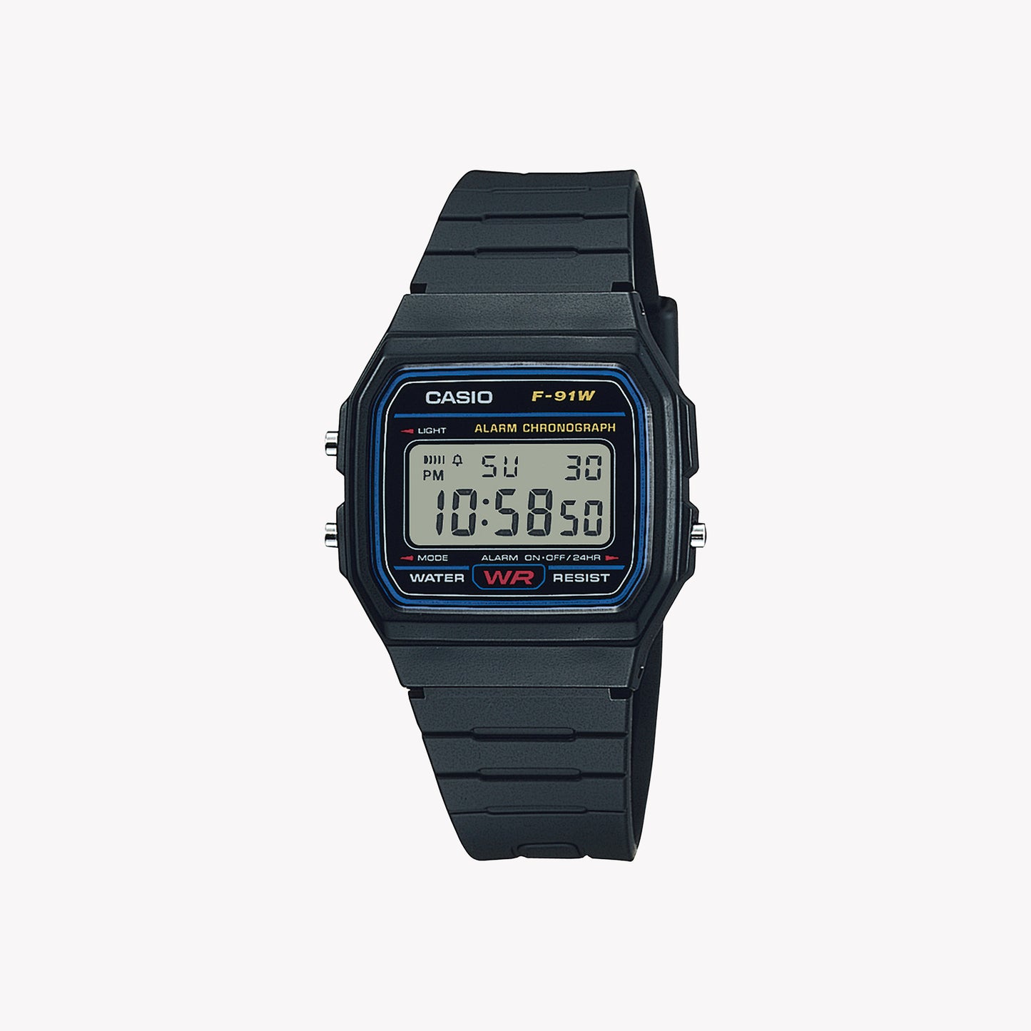 Casio F-91W-1 Digital Black Unisex Watch