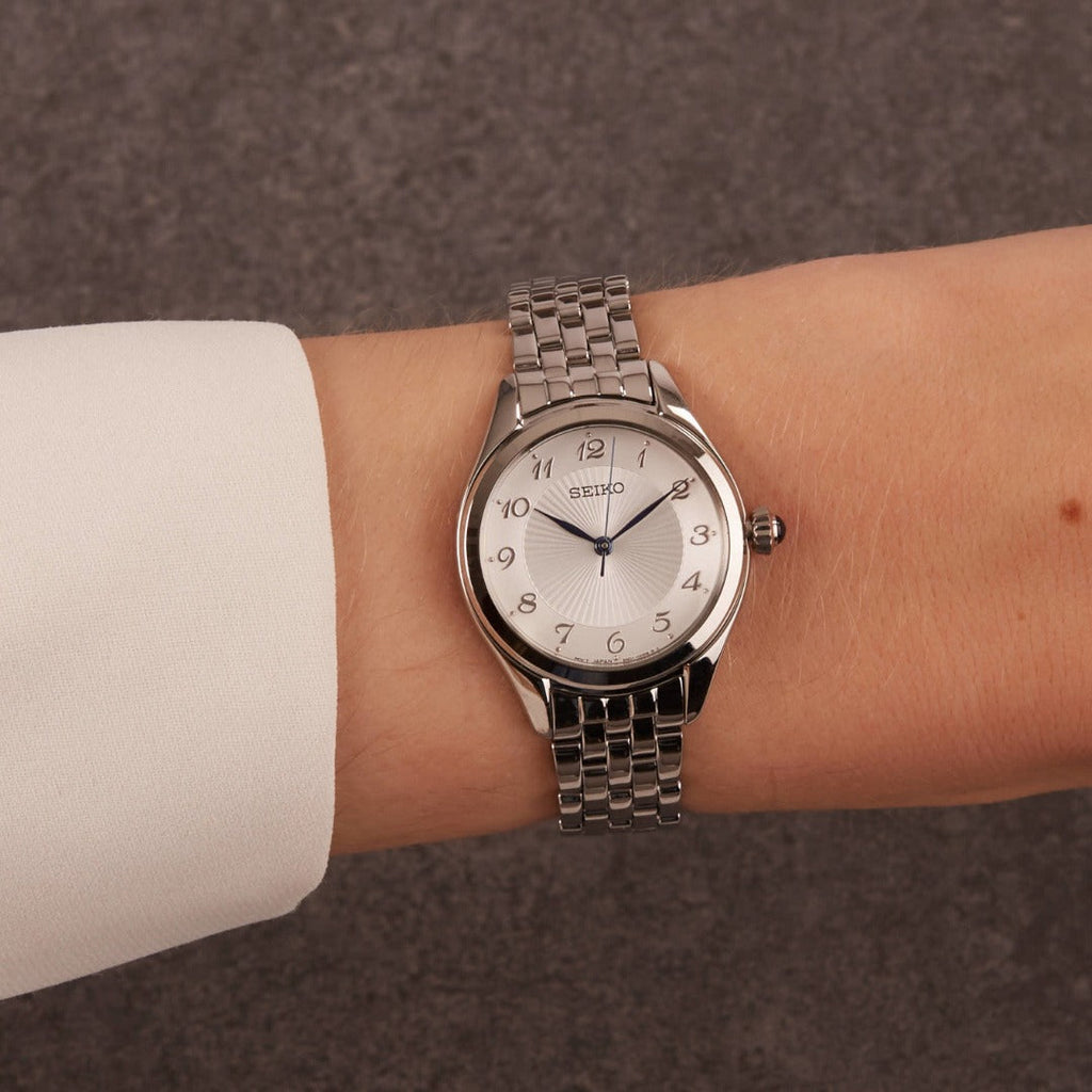 SEIKO SUR379P1 Women's Stainless Steel Quartz Watch-i-Watch-3