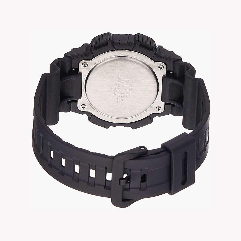 CASIO W-735H-1A2VDF ADVENTURE READY - RUGGED SPORT TIMEPIECE FOR MEN WITH BLACK RESIN BAND-i-Watch-3