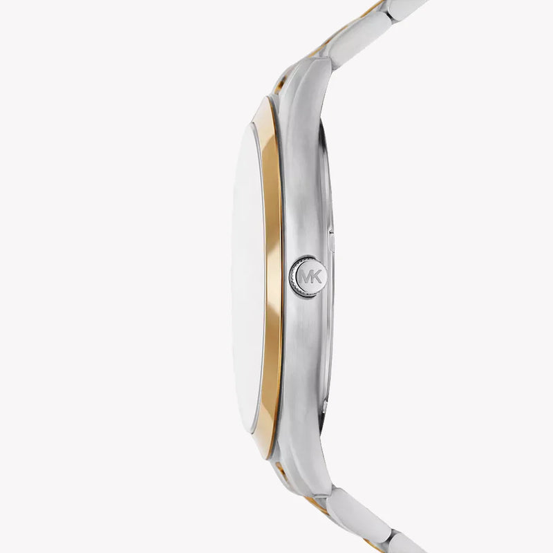 Michael Kors Men's Silver-Gold Watch, Green Dial | Mk9149 by i-watch