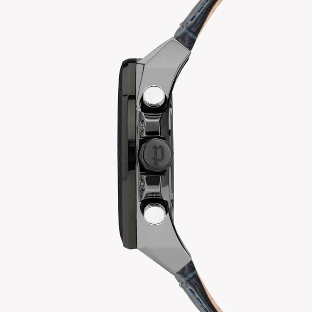 POLICE PL-15711JSUB_03 - TIMELESS ELEGANCE MEN'S WATCH WITH BLUE DIAL & LEATHER STRAP-i-Watch-3