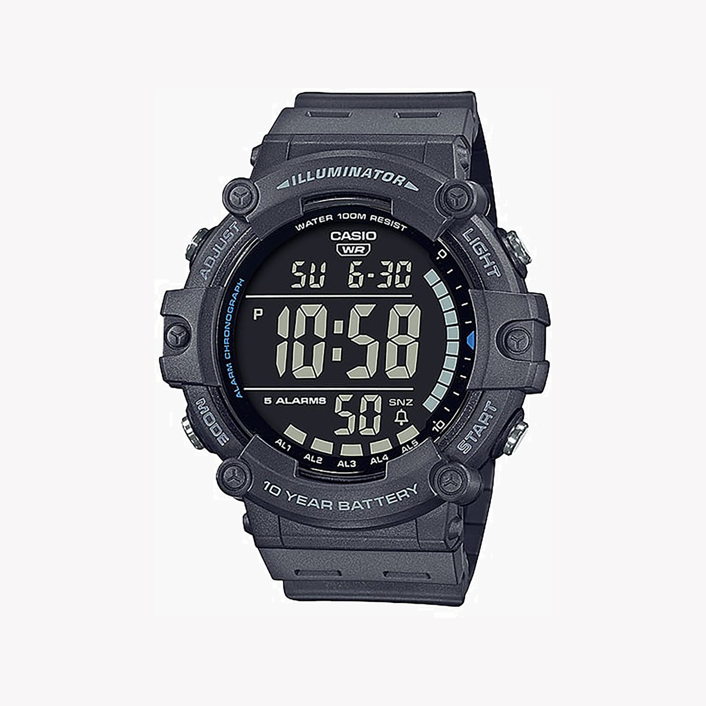 Casio AE-1500WH-8BV Digital Black Men's Watch