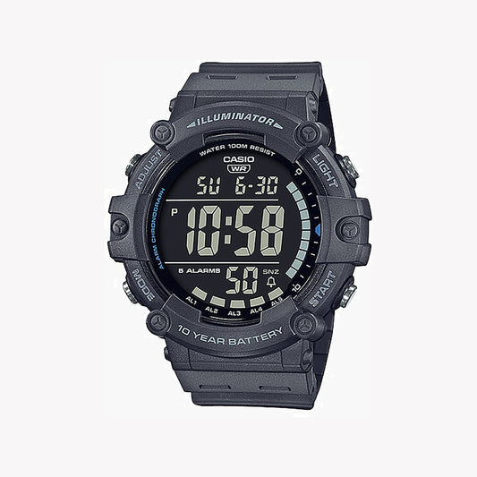 Casio AE-1500WH-8BV Digitale schwarze Herrenuhr