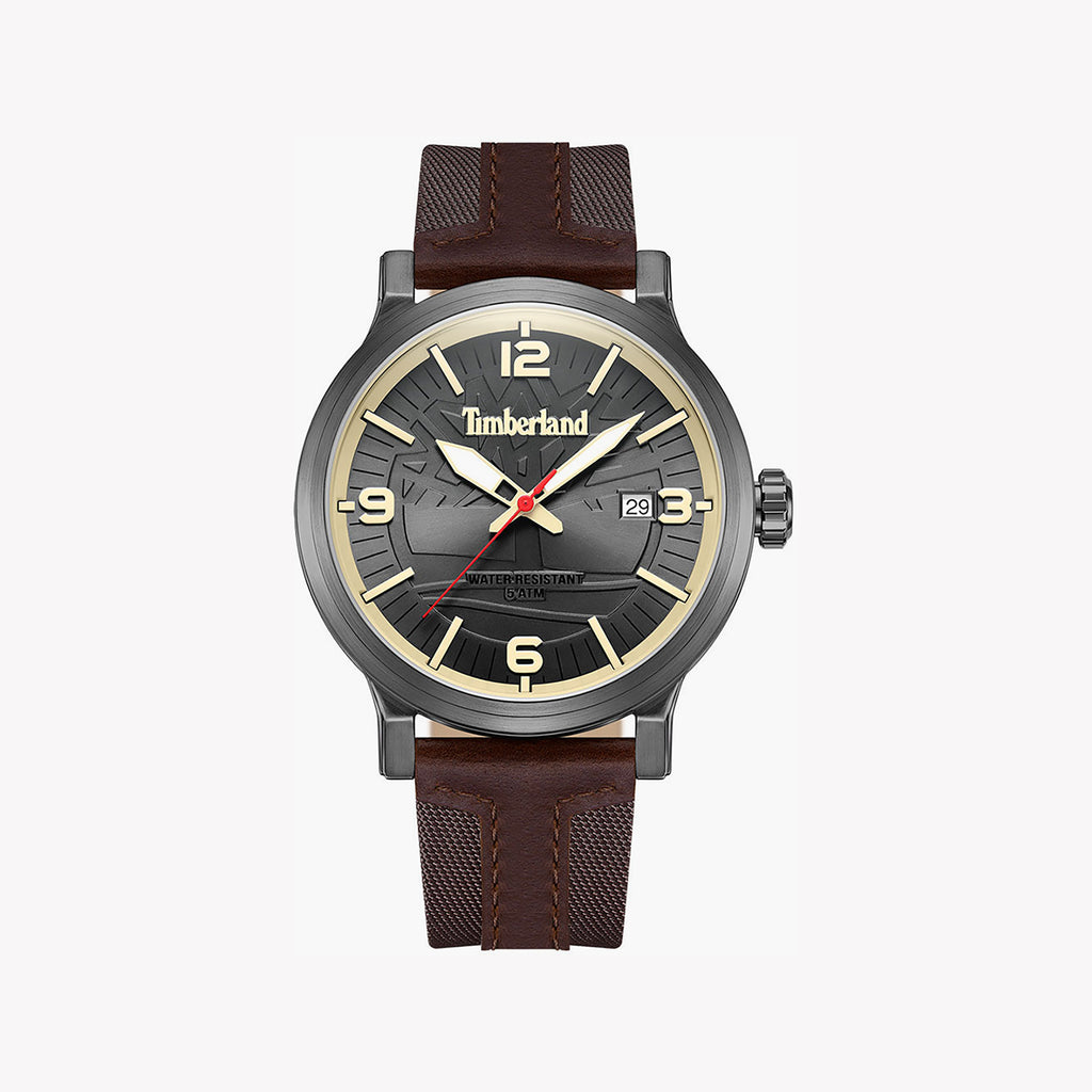 TIMBERLAND TDWGN0029104 RUGGED EXPLORER - MEN'S STAINLESS STEEL WATCH WITH LEATHER BAND-i-Watch-2