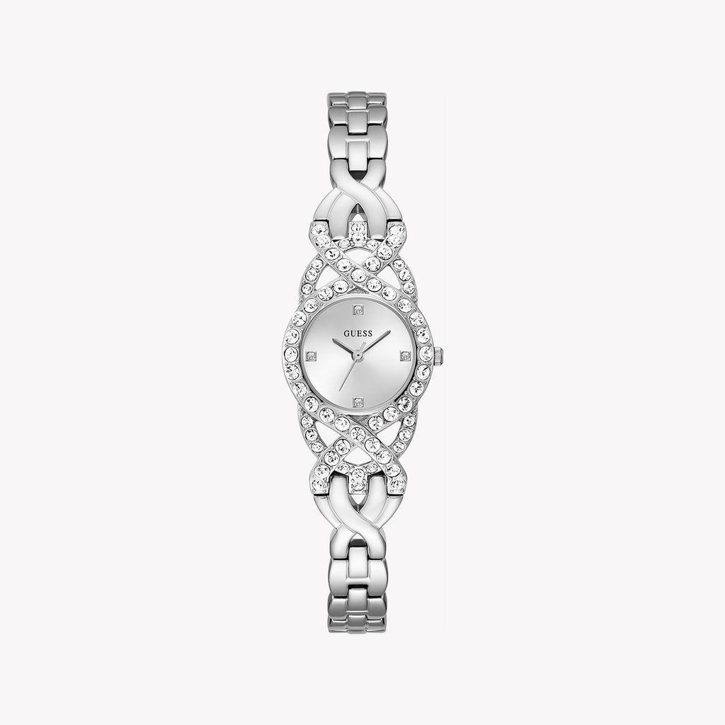 GUESS GW0682L1 RADIANT CHARM - ELEGANT SILVER TIMEPIECE FOR MODERN WOMEN