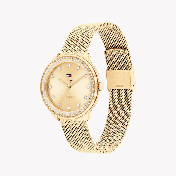 Tommy Hilfiger Women's Gold Stainless Steel Watch | 1782699 by i-watch