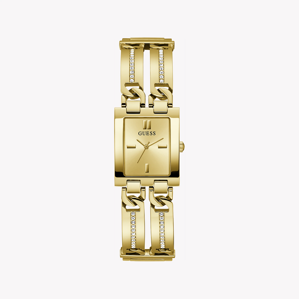 Guess Women's Gold Steel Watch, Champagne Dial | Gw0668l2 by i-watch