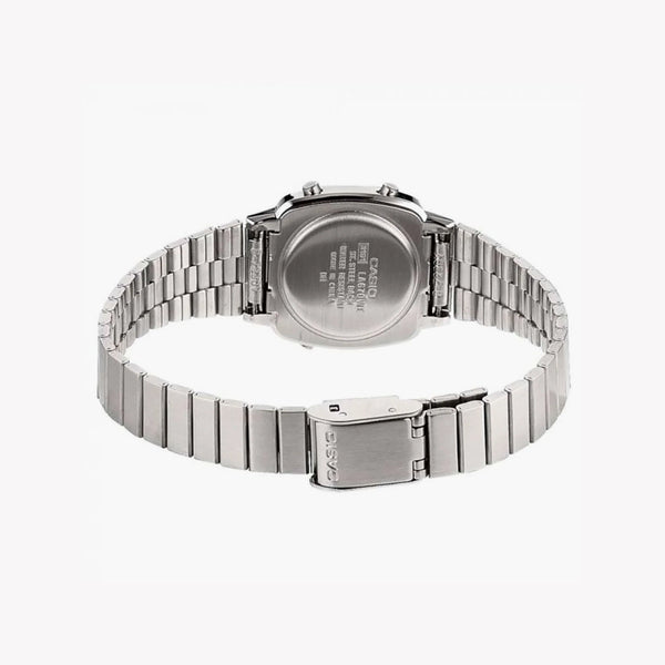 Casio Women's Silver Stainless Steel, Resin Case | La-670wa-7df by i-watch