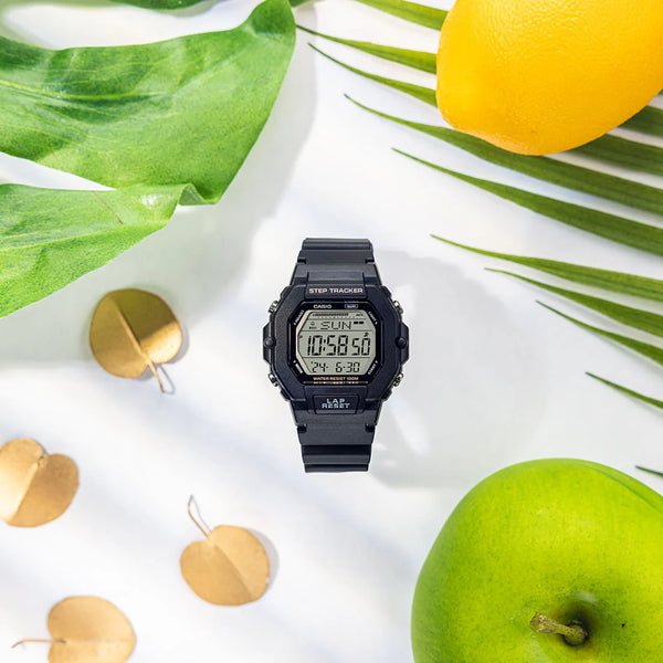 Casio Lws-2200h-1avdf Sporty Elegance - Active Women's Watch With Black Resin Band & Digital Display by i-watch