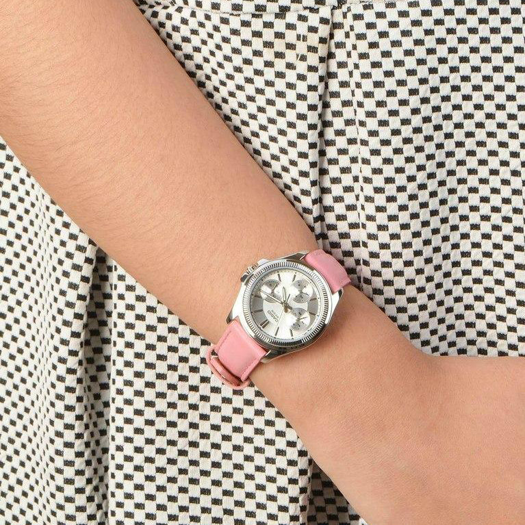 CASIO LTP-2088L-4AVDF ELEGANT GRACE - TIMELESS WOMEN'S WATCH with sleek stainless steel and chic leather strap-i-Watch-2