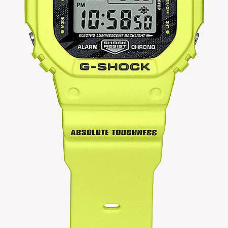Casio G-Shock Dw-5600tga-9dr Bold Yellow - Men's Shock-Resistant Sport Watch by i-watch