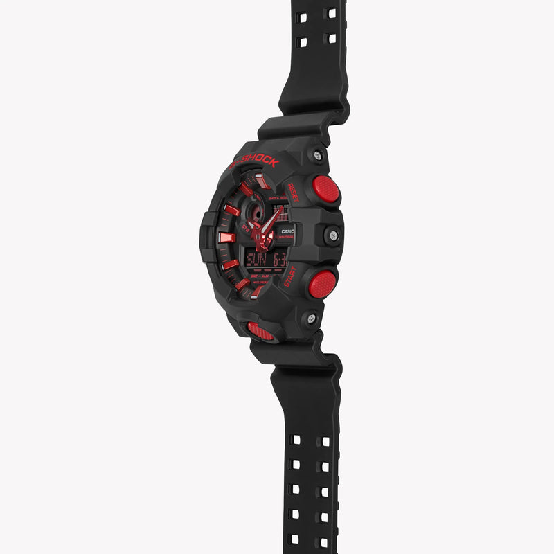 G-Shock Men's Black Resin Watch, Digital Display | Ga-700bnr-1adr by i-watch