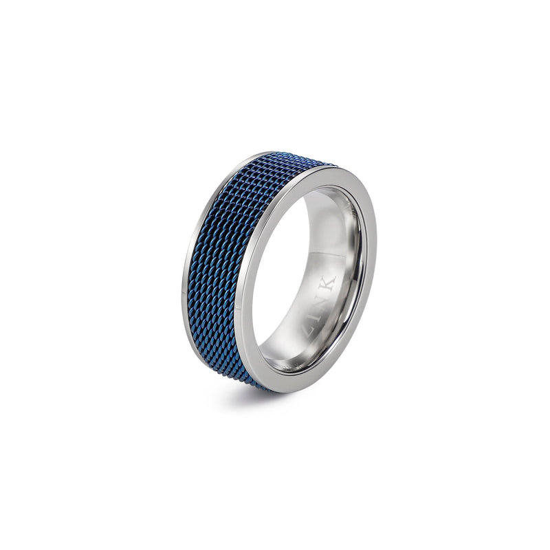 Zjrg036sbl Zink Men's Ring by i-watch