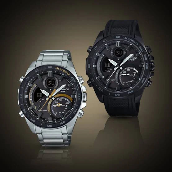 Casio Edifice Ecb-900pb-1adr - Dynamic Black Tech Watch - Men's Ultimate Performance Timepiece by i-watch