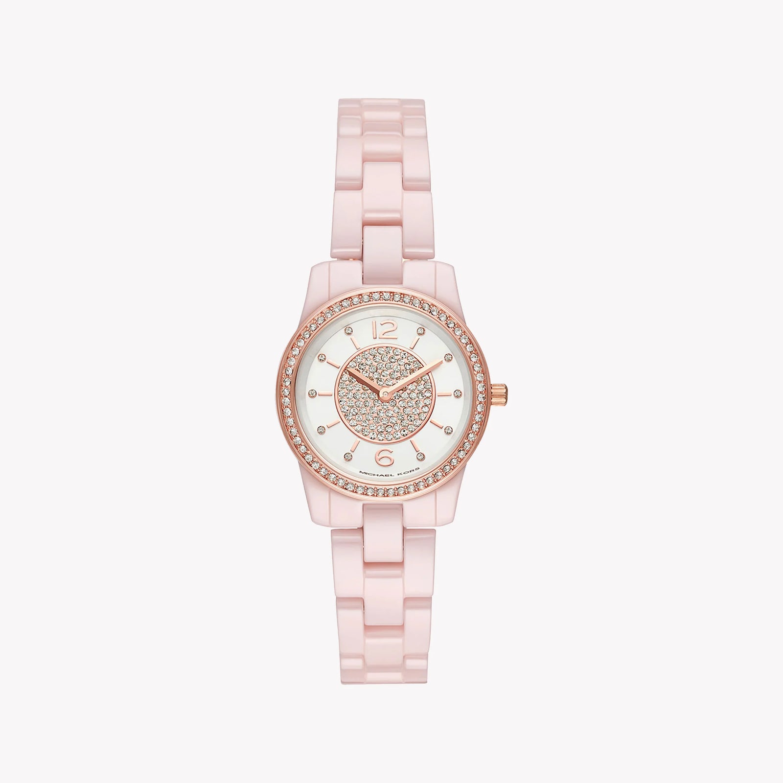 Michael Kors Women's Pink Stainless Steel Watch, Rose Gold Dial | Mk6622 by i-watch