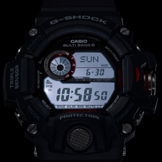 CASIO G-SHOCK GW-9400-1DR RUGGED ADVENTURE – SOLARBETRIEBENER ZEITMESSER FÜR HERREN