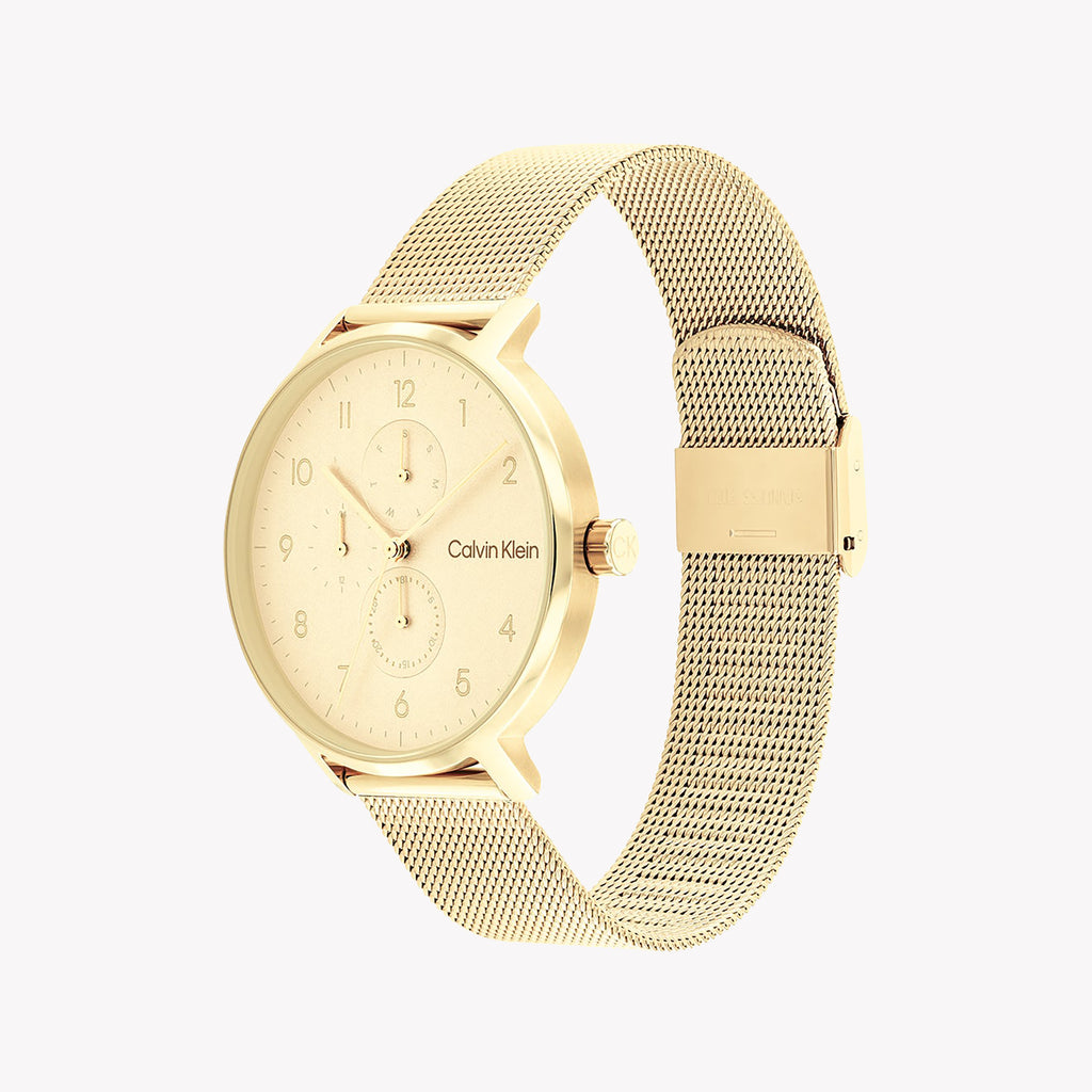 CK CALVIN KLEIN GOLD RADIANCE - SOPHISTICATED WOMEN'S TIMEPIECE-i-Watch-2
