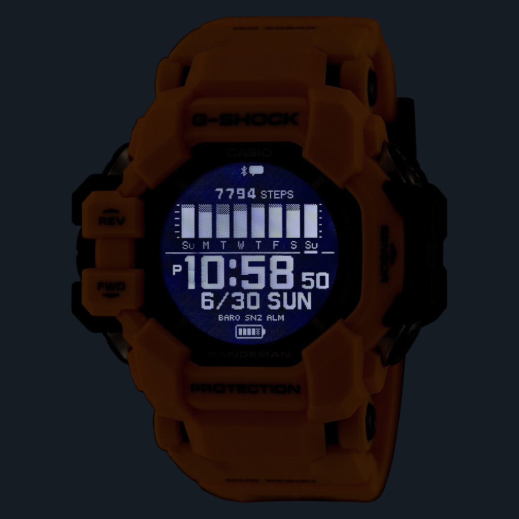CASIO GPR-H1000-9ER UNSTOPPABLE ADVENTURE - MONTRE SMARTWATCH ROBUSTE POUR HOMMES AVEC BLUETOOTH ET RÉSISTANCE À L'EAU