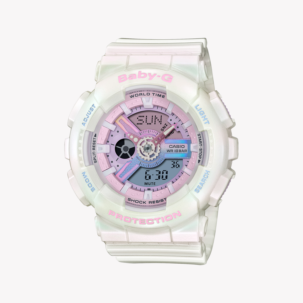 CASIO BABY-G BA-110PL-7A1DR - SPORTY CHIC TIMEPIECE FOR ADVENTUROUS WOMEN