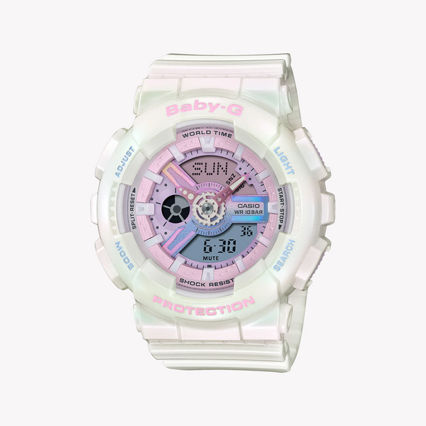 Casio Baby-G Ba-110pl-7a1dr - Sporty Chic Timepiece For Adventurous Women by i-watch
