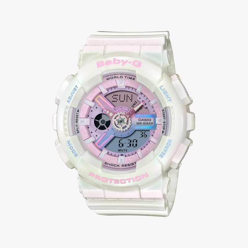 Casio Baby-G Ba-110pl-7a1dr - Sporty Chic Timepiece For Adventurous Women by i-watch