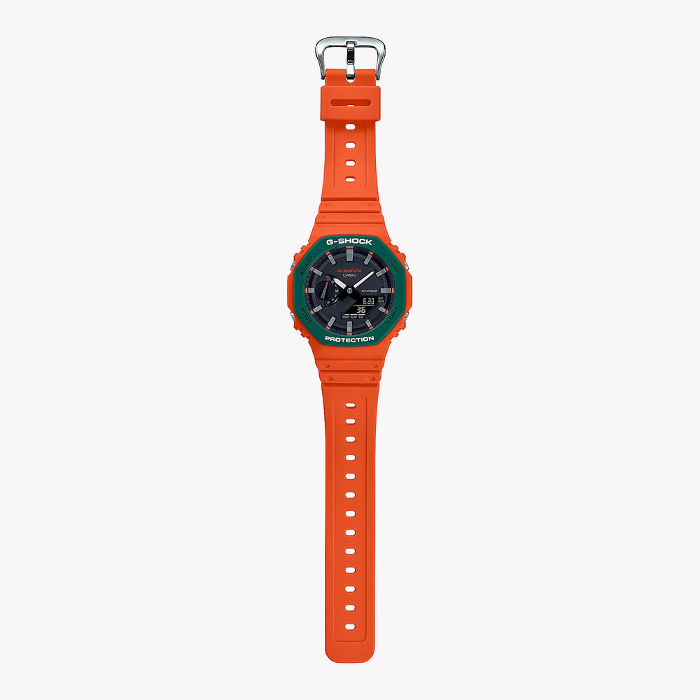 Casio G-Shock Ga-2110sc-4adr - Bold Orange Adventure Timepiece For Men by i-watch