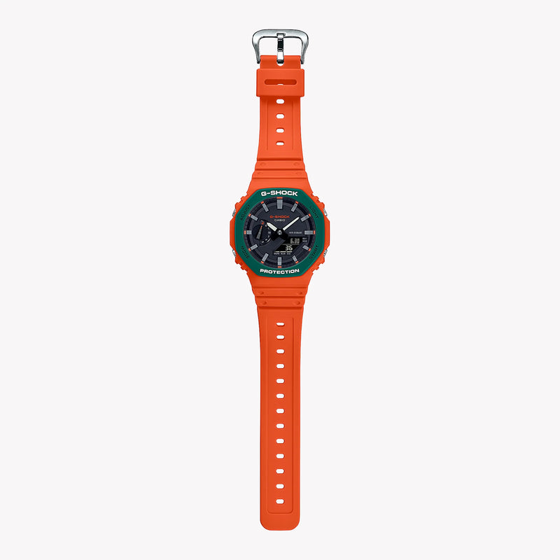 Casio G-Shock Ga-2110sc-4adr - Bold Orange Adventure Timepiece For Men by i-watch