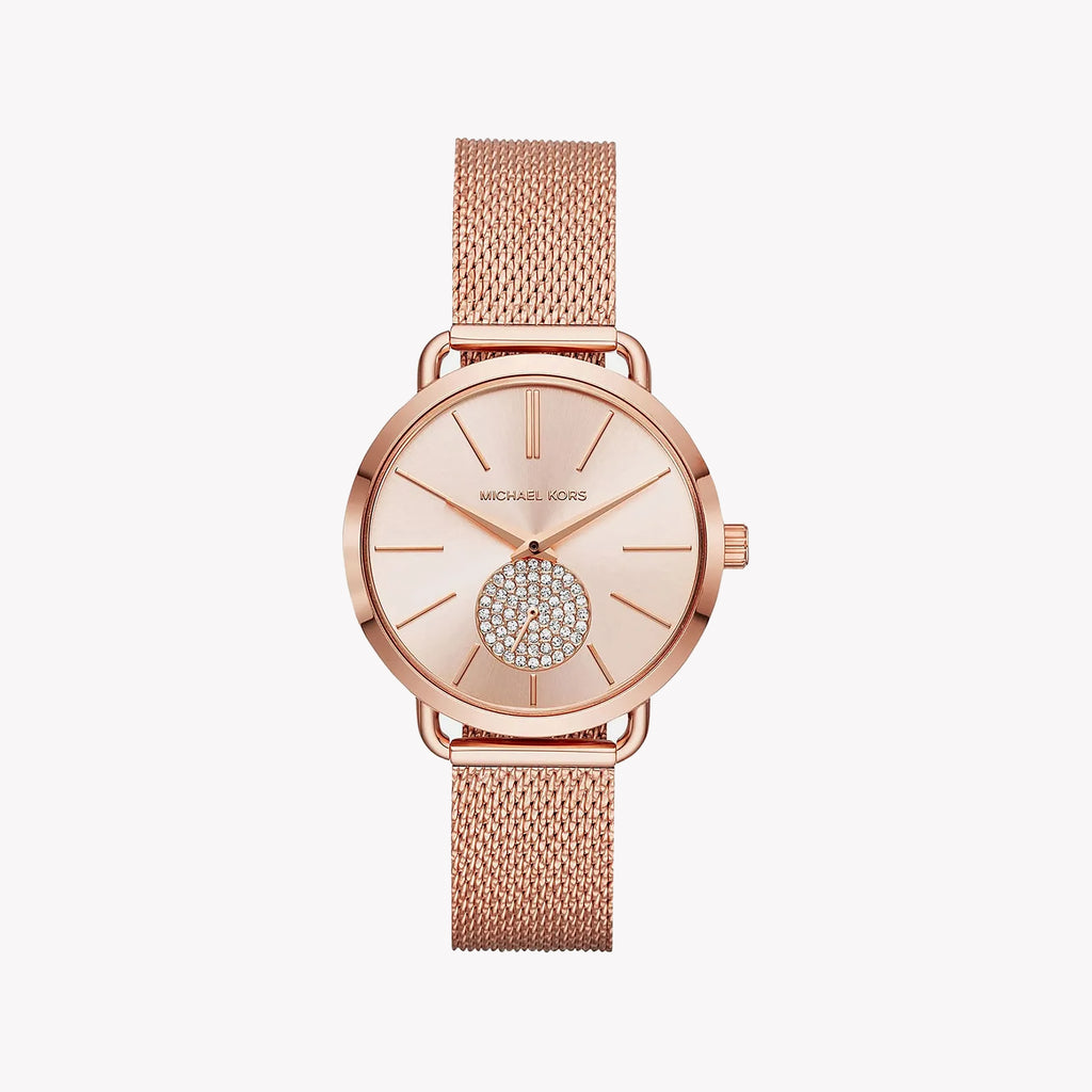 MICHAEL KORS MK3845 RADIANT ROSE GOLD - TIMELESS ELEGANCE FOR THE MODERN WOMAN