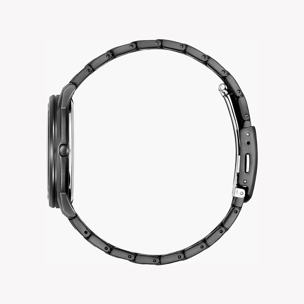 CITIZEN AW1217-83E BOLD LUXURY - Eco-Drive Men's Watch with Black Stainless Steel Band and Sleek Design-i-Watch-3