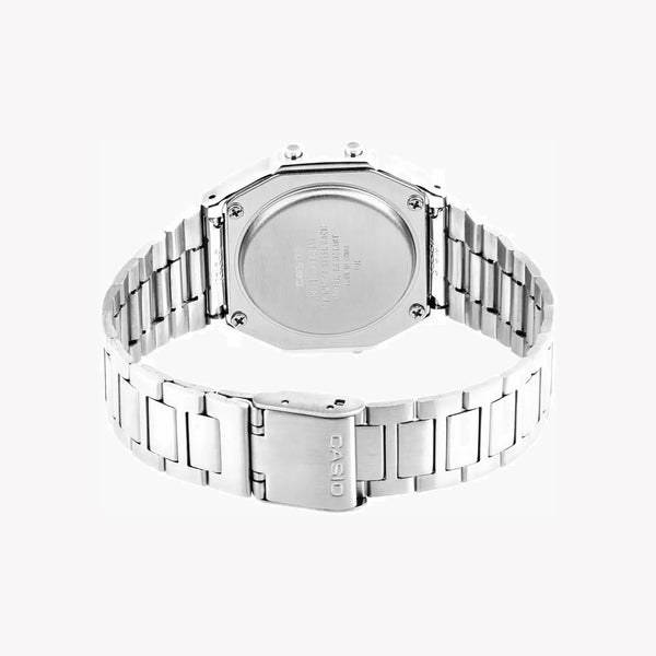 Casio Unisex Resin & Metal Watch, Silver Dial | A164wa-1ves by i-watch