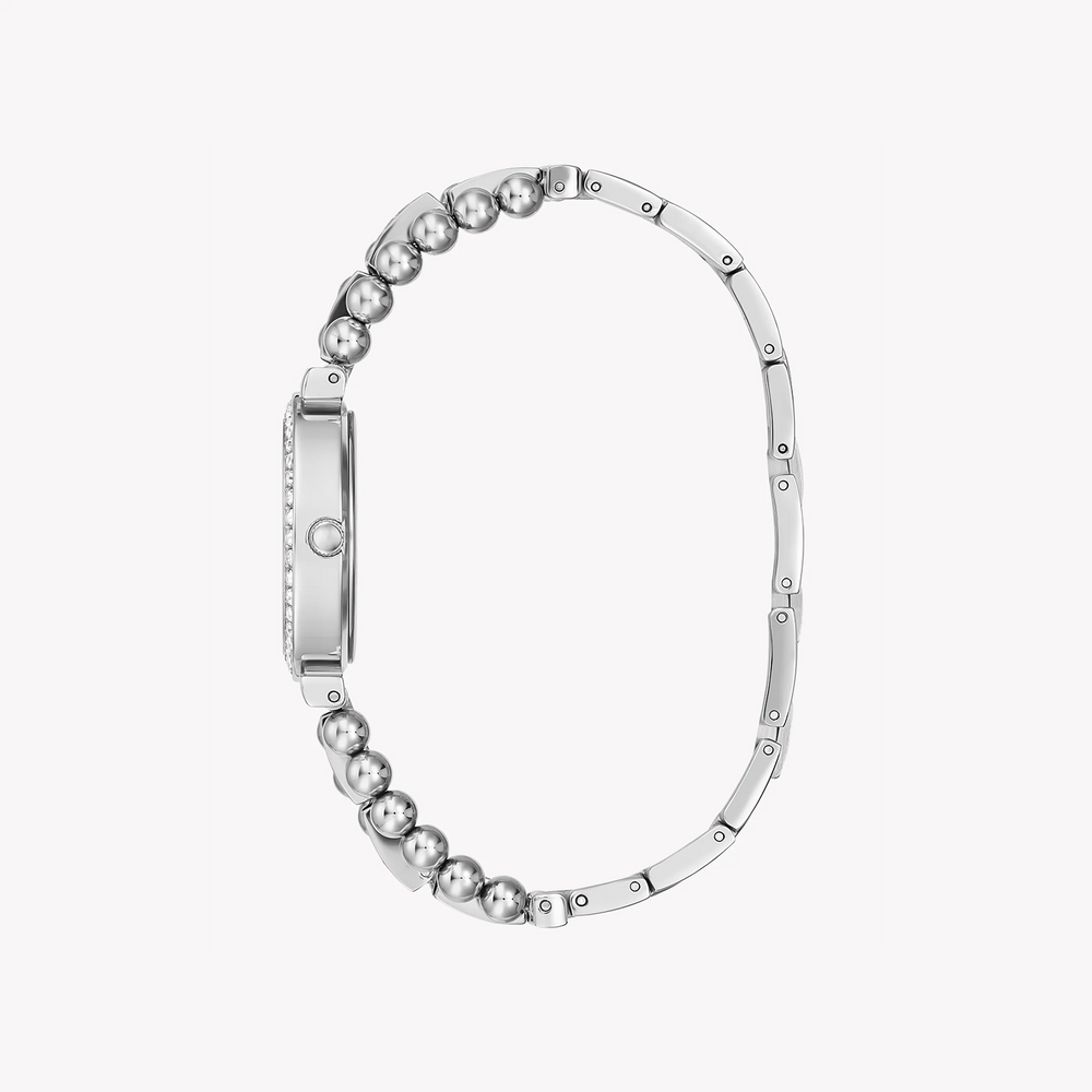Guess Women's Silver Stainless Steel Watch, Silver Dial | Gw0401l1 by i-watch