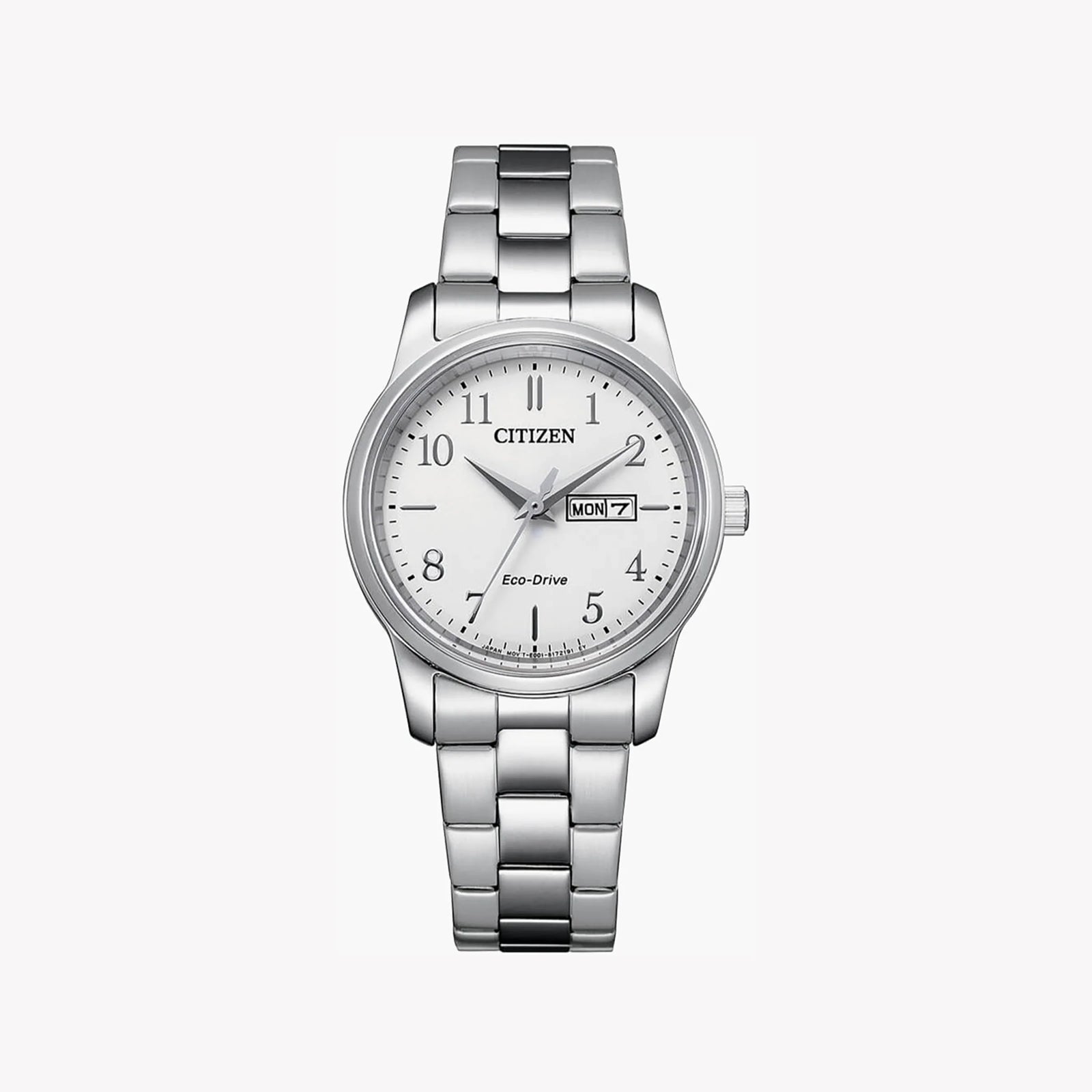 Citizen Women's Silver Stainless Steel Watch, White Dial | Ew3260-84a by i-watch