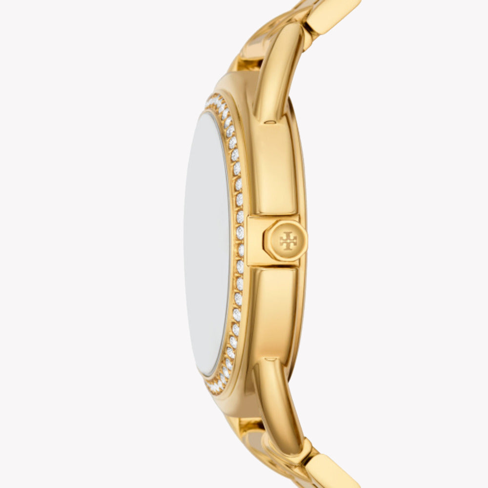 Tory Burch Women's Watch with Gold Stainless Steel Case and Gold Stainless Steel Band-i-Watch-2