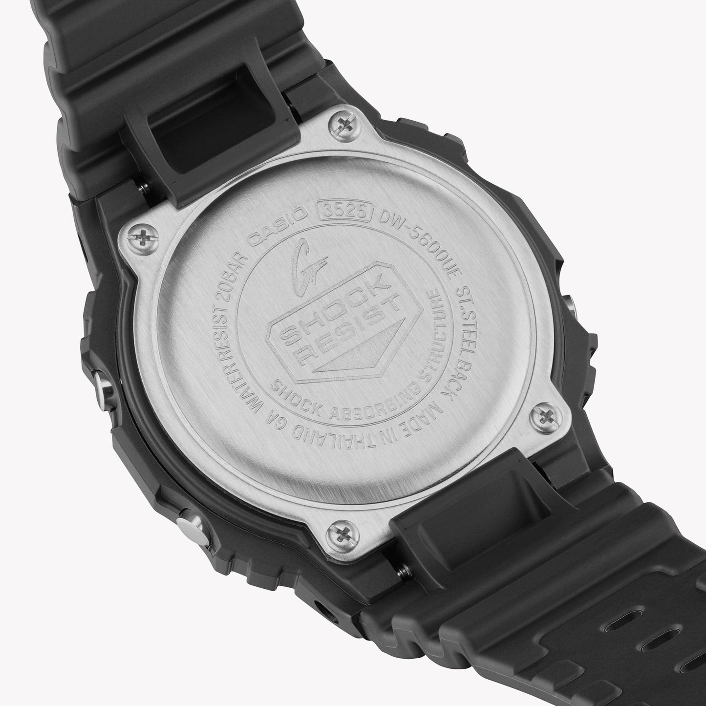 CASIO G-SHOCK DW-5600UE-1 THE ORIGIN - BLOCK BLACK SERIE Men's Watch