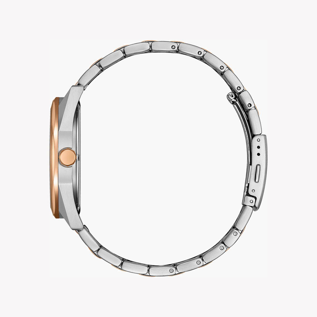 CITIZEN BM7606-84L DYNAMIC PRECISION - ELEGANT ECO-DRIVE MEN'S WATCH with Silver & Rose Gold Accents-i-Watch-3