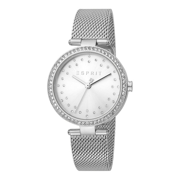 Esprit Women's Watch With Silver Stainless Steel Case And Silver Stainless Steel Band by i-watch