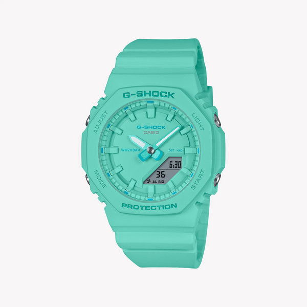 Casio G-Shock Gma-P2100-2adr - Adventurous Elegance Unisex Watch With Vibrant Blue Resin BAnd and Sleek Sporty Design. by i-watch