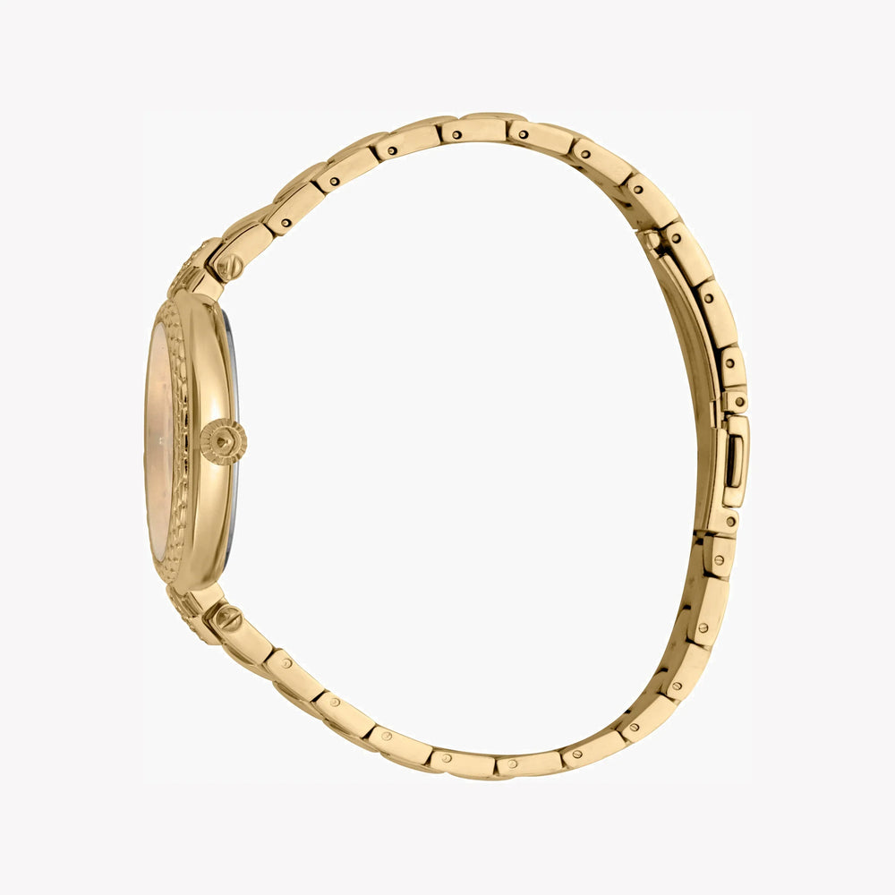 Just Cavalli Women's Gold Stainless Steel Watch, Champagne Dial | Jc1l128m0065 by i-watch