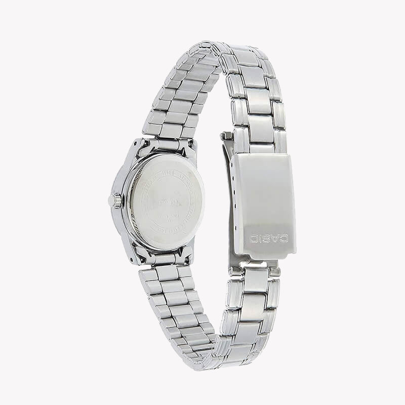 Casio LTP-V001D-1B Analog Silver Women's Watch