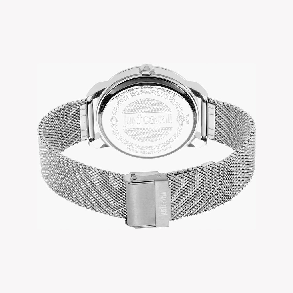 JUST CAVALLI JC1G079M0045 MEN'S ELEGANT SILVER TIMEPIECE - SOPHISTICATED STAINLESS STEEL DESIGN-i-Watch-3