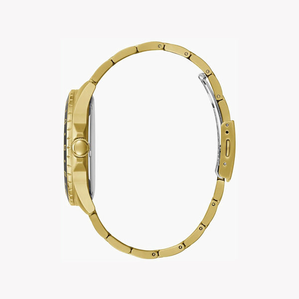 Guess Men's Gold Watch, Black Dial | Gw0220g4 by i-watch