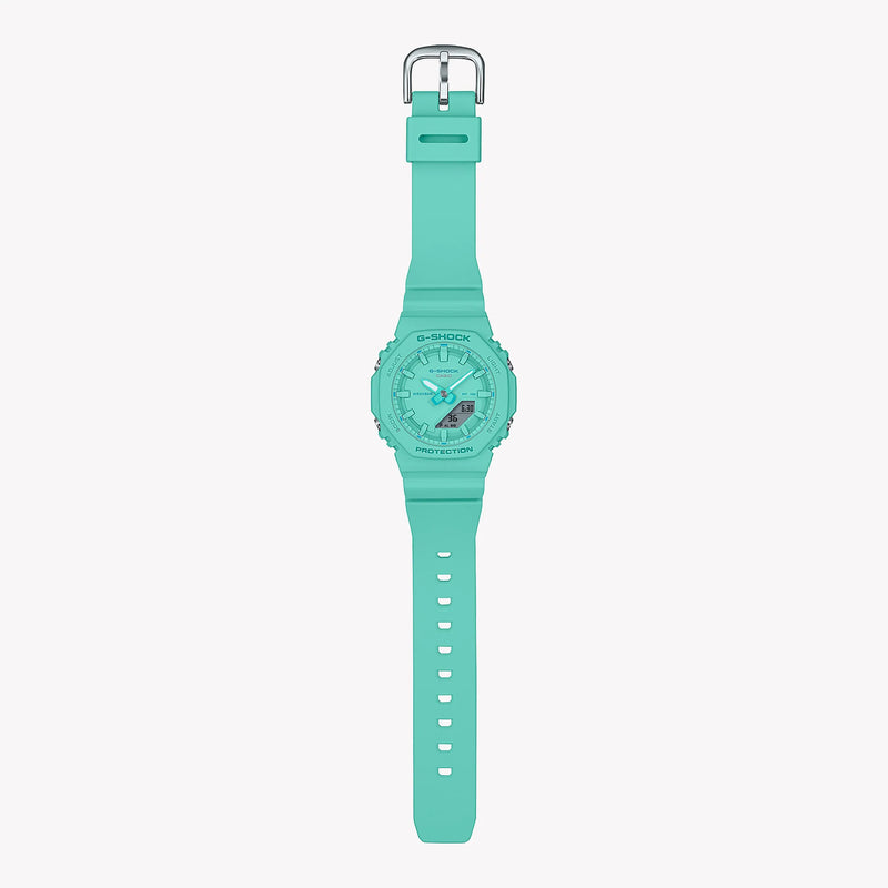 Casio G-Shock Gma-P2100-2adr - Adventurous Elegance Unisex Watch With Vibrant Blue Resin BAnd and Sleek Sporty Design. by i-watch
