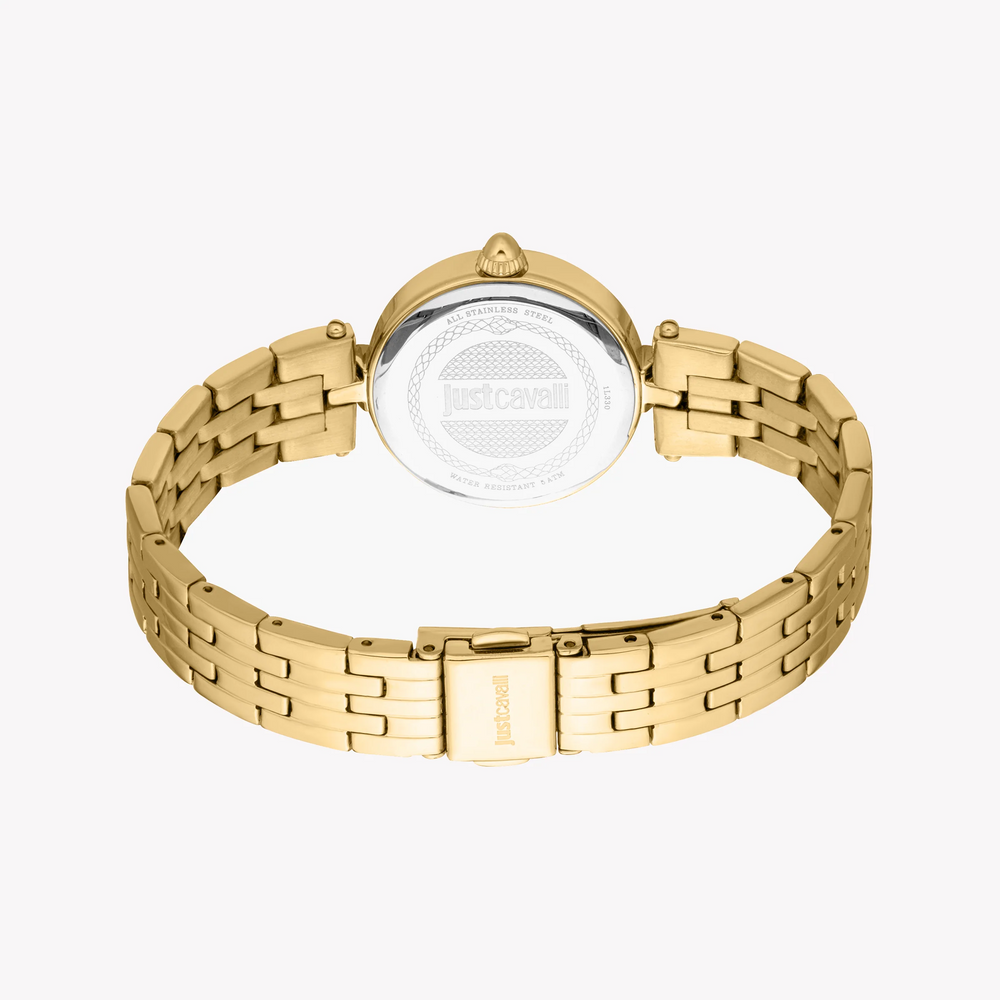 Just Cavalli Women's Gold Watch, Dark Green Dial | Jc1l330m0055 by i-watch