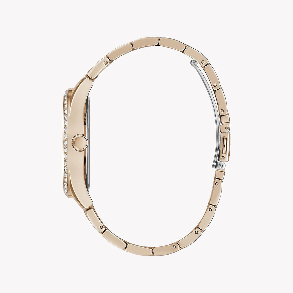 Guess Women's Rose Gold Watch, White Dial | Gw0380l3 by i-watch