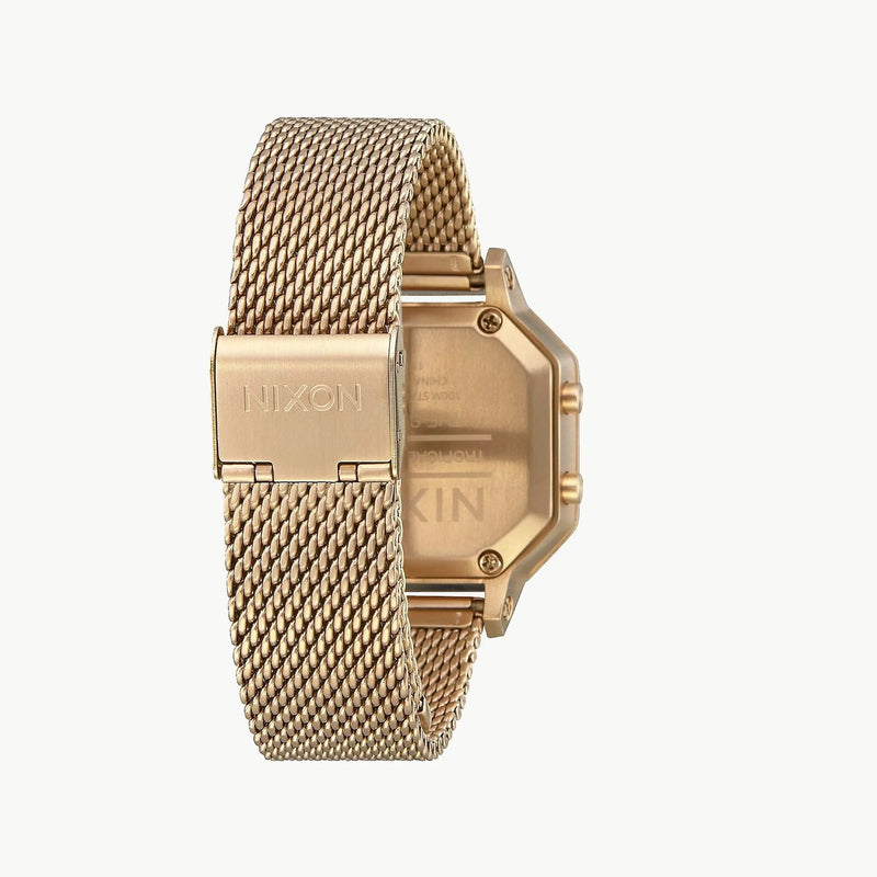 Nixon Women's Gold Watch, Black Dial | A1272-502 by i-watch
